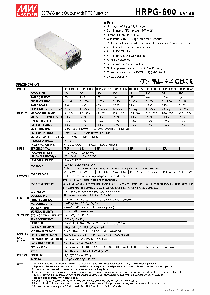 HRPG-600-12_3696848.PDF Datasheet