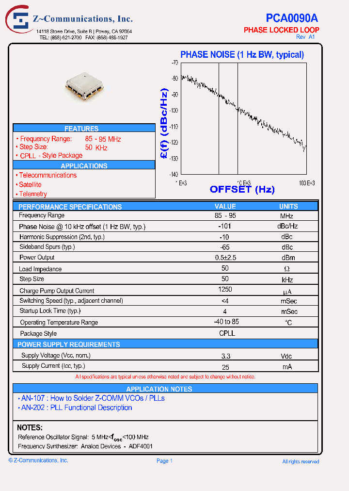 PCA0090A10_3707699.PDF Datasheet