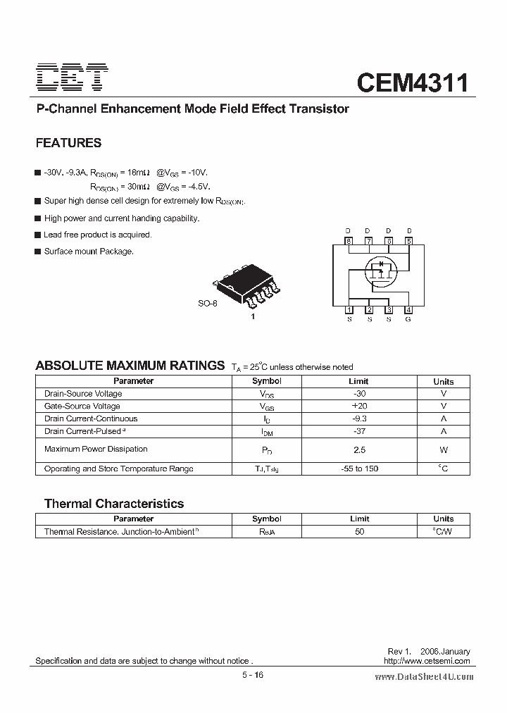 CEM4311_3712371.PDF Datasheet