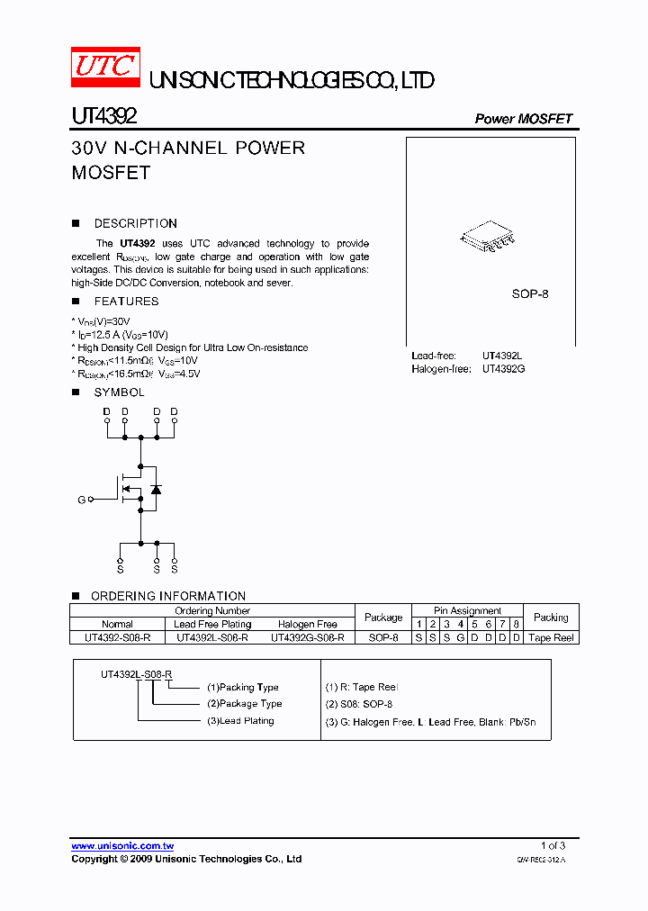UT4392_3712775.PDF Datasheet