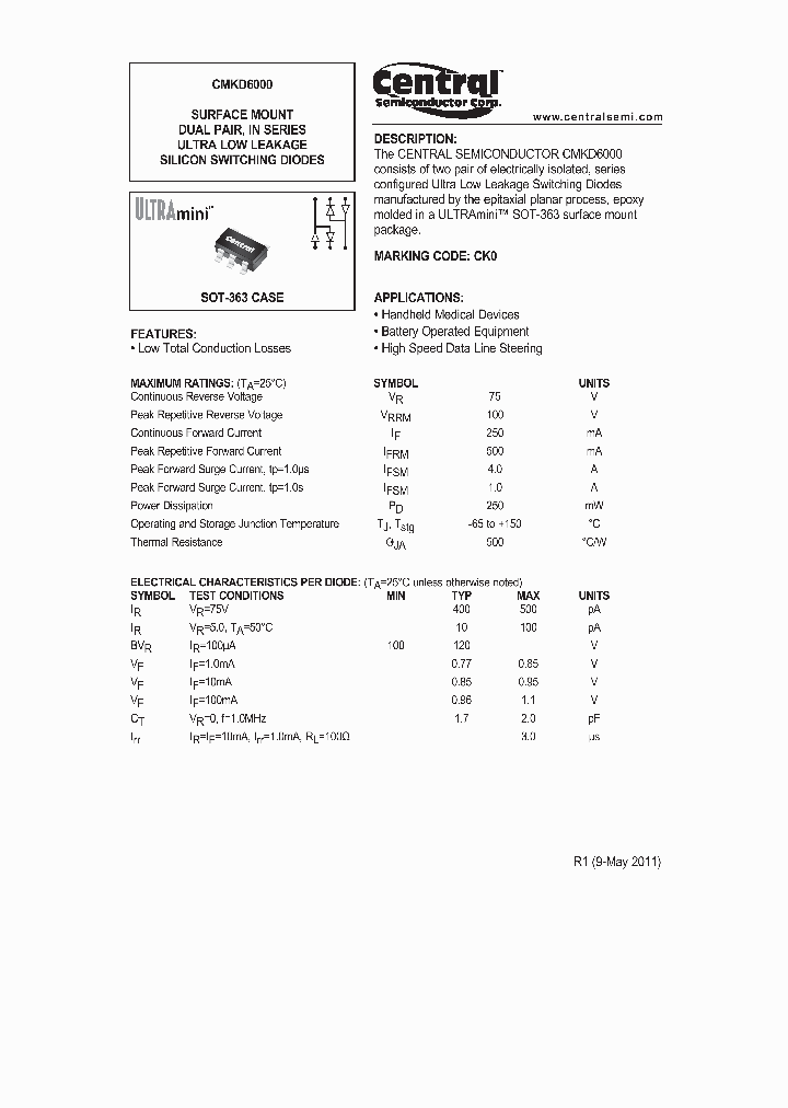 CMKD6000_3719009.PDF Datasheet