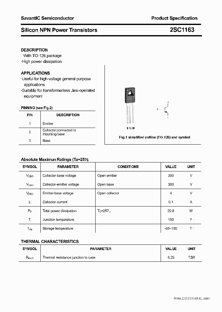2SC1163_3721476.PDF Datasheet