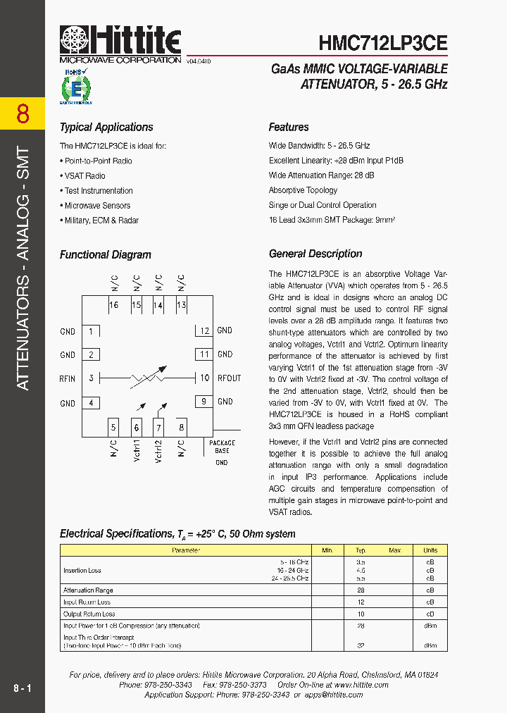 HMC712LP3CE10_3785387.PDF Datasheet