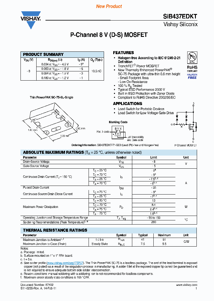 SIB437EDKT_3797166.PDF Datasheet