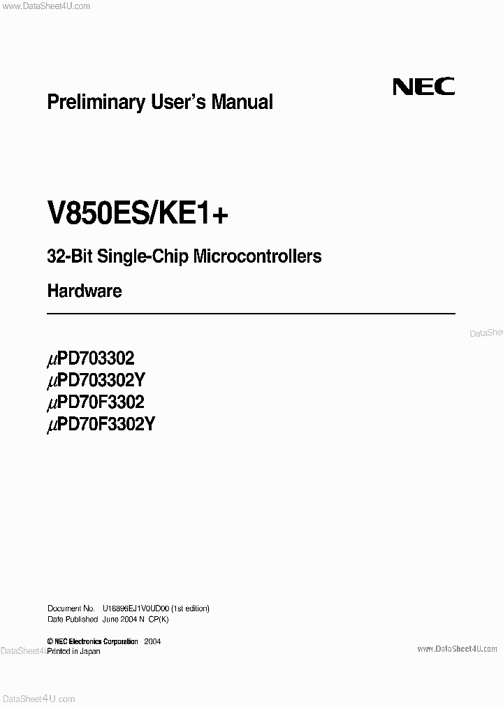 UPD703302_3843985.PDF Datasheet