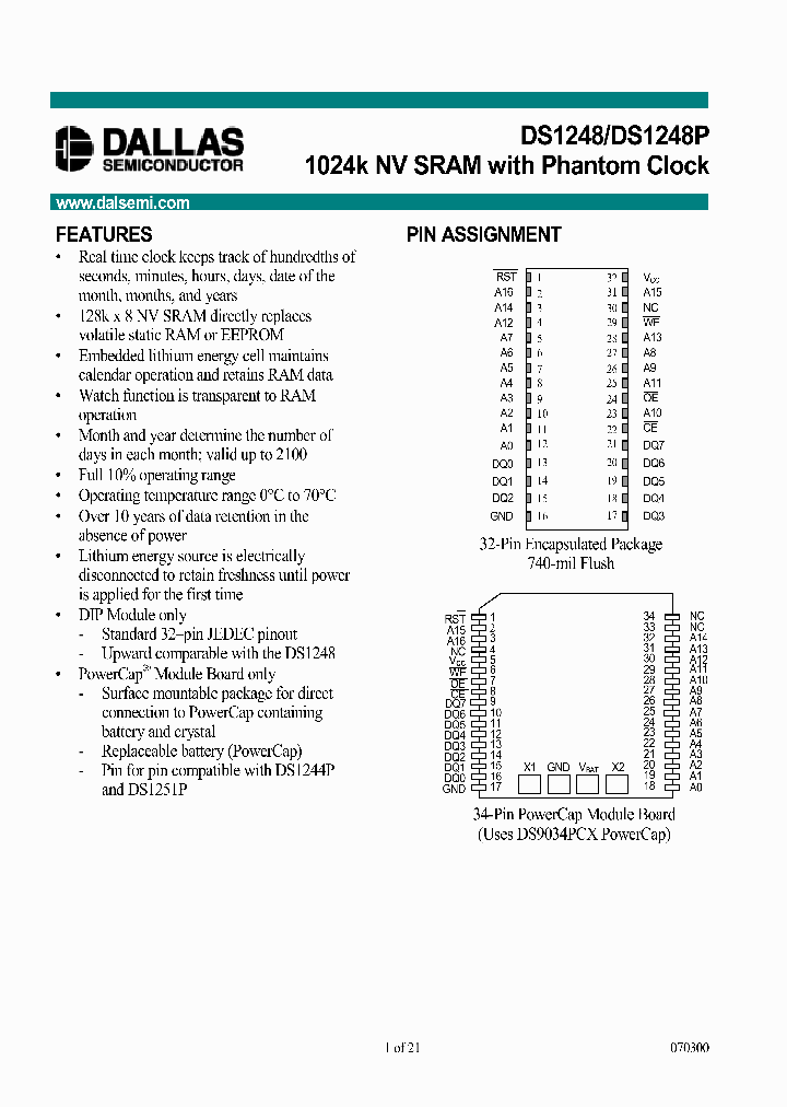 DS1248YP-100_3754630.PDF Datasheet