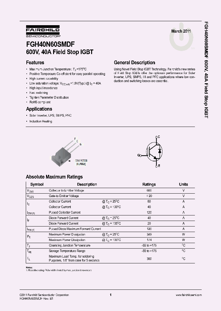 FGH40N60SMDF_3849169.PDF Datasheet