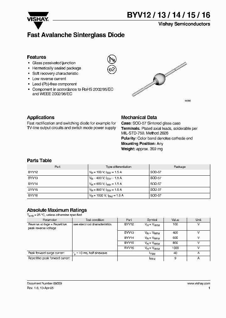 BYV12-TR_3761596.PDF Datasheet