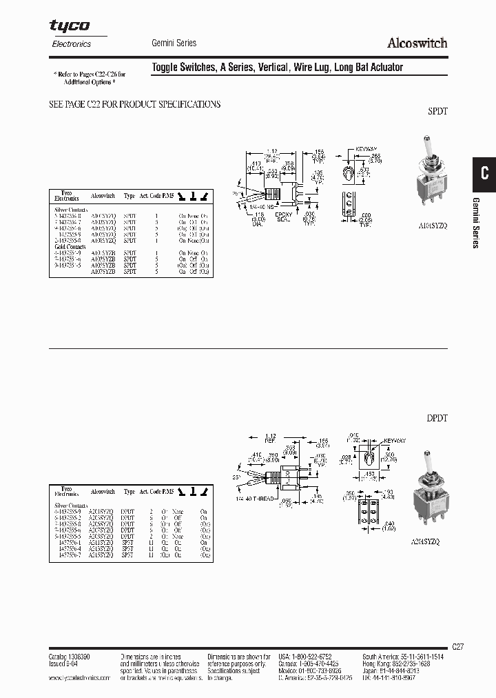A101SYZQUL_3760212.PDF Datasheet