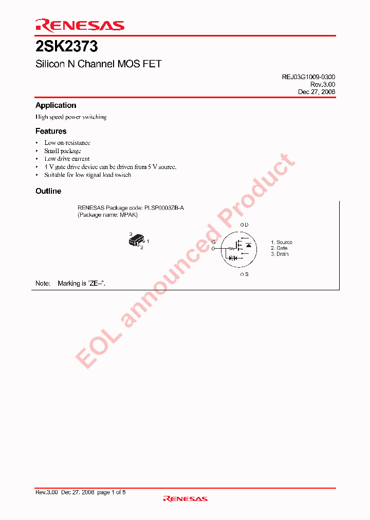 2SK2373ZE-TL-E_3767257.PDF Datasheet