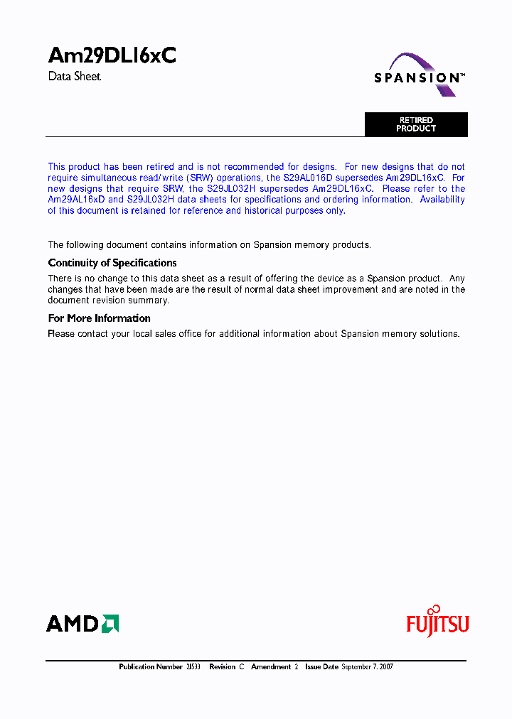 AM29DL162CB70YCIN_3770975.PDF Datasheet