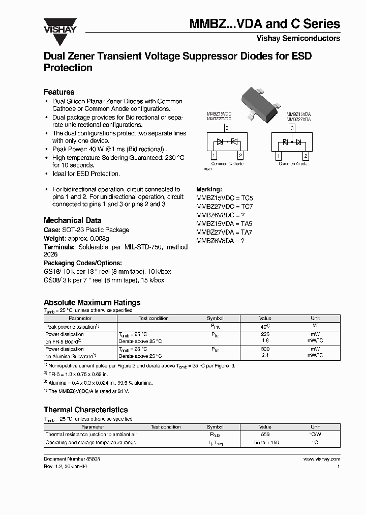 MMBZ68VDC_3775805.PDF Datasheet