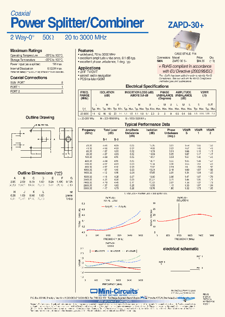 ZAPD-30_3776190.PDF Datasheet
