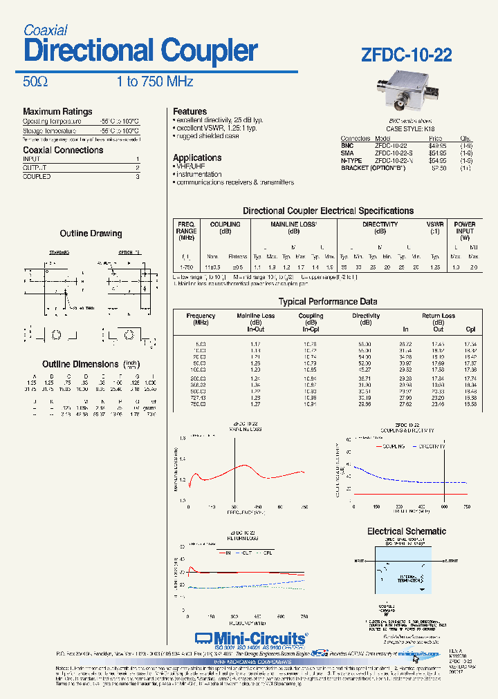 ZFDC-10-22_3777530.PDF Datasheet