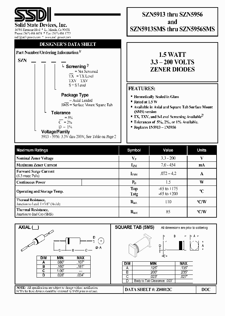 SZN5922TXV_3781080.PDF Datasheet