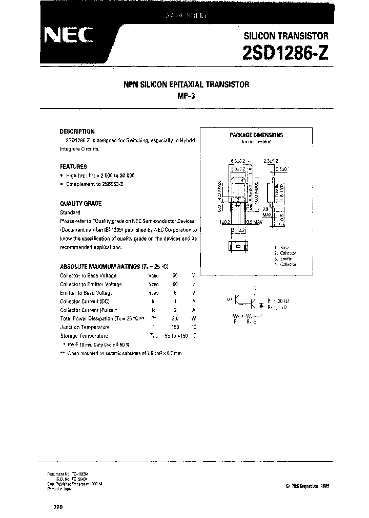 2SD1286-ZM-E1_3780237.PDF Datasheet