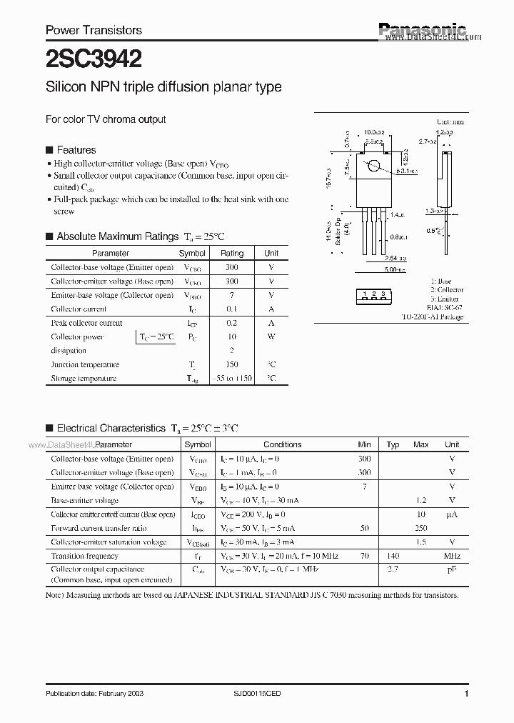 C3942_3997508.PDF Datasheet