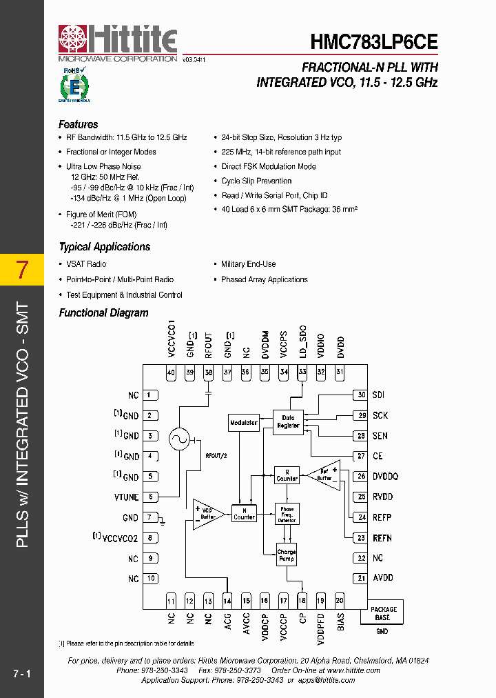 HMC783LP6CE_4000528.PDF Datasheet
