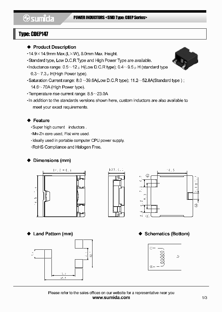 CDEP147NP-0R4NB-95_3783798.PDF Datasheet