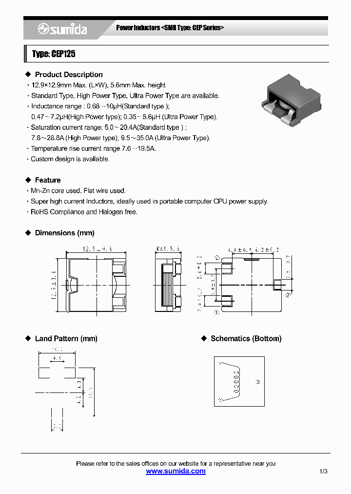 CEP125NP-0R6NB-D_3786150.PDF Datasheet