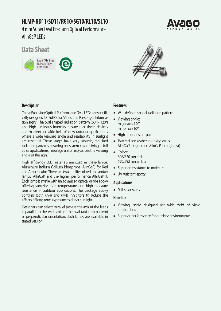 HLMP-SL10-EH0ZZ_3786141.PDF Datasheet