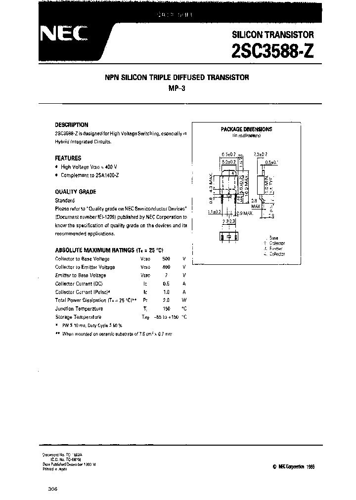 2SC3558-Z-E1_3791841.PDF Datasheet