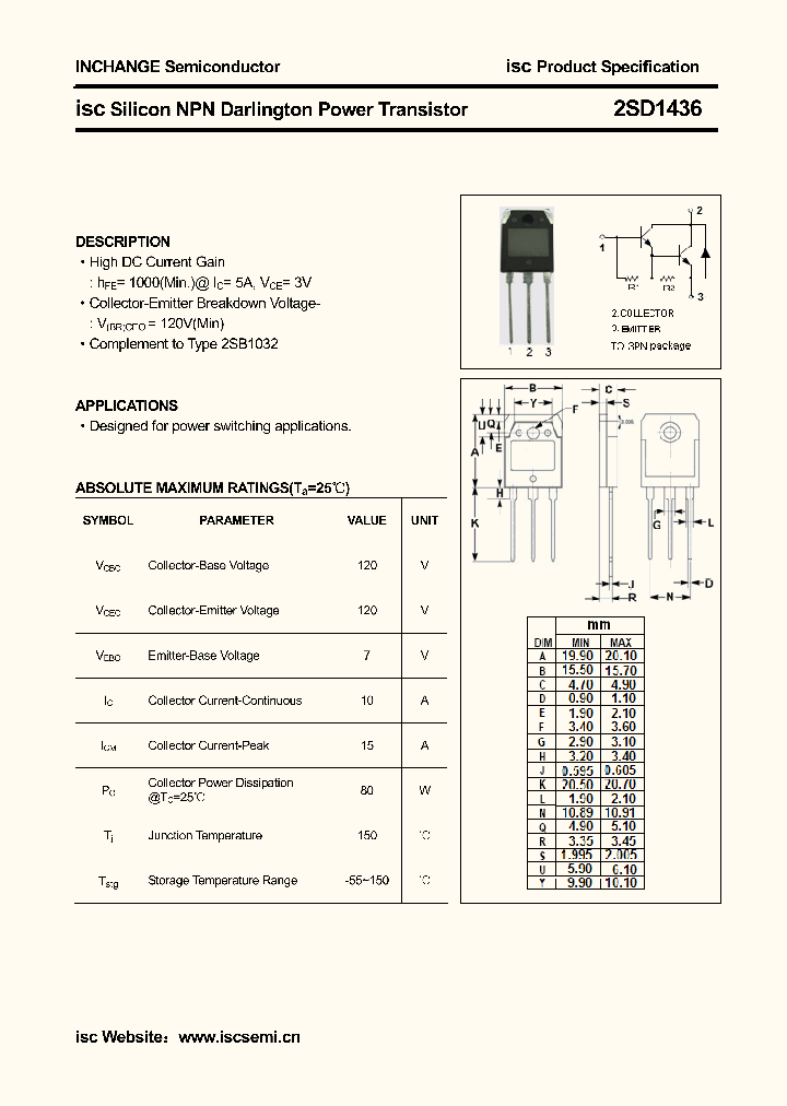 2SD1436_4031015.PDF Datasheet