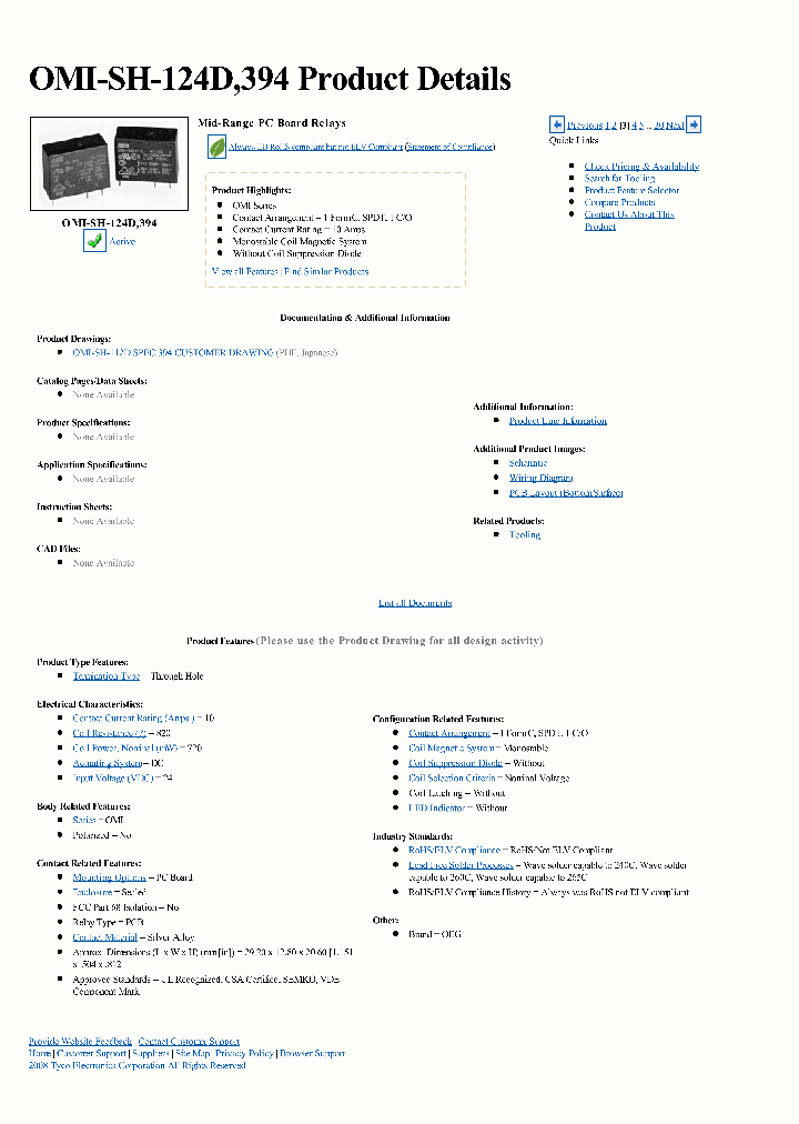 OMI-SH-124D394_3796111.PDF Datasheet