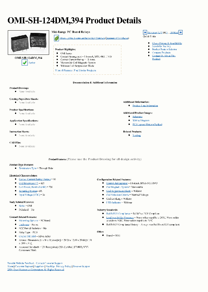 OMI-SH-124DM394_3796112.PDF Datasheet