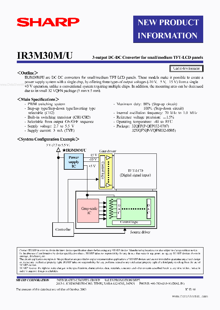 IR3M30M_4040875.PDF Datasheet