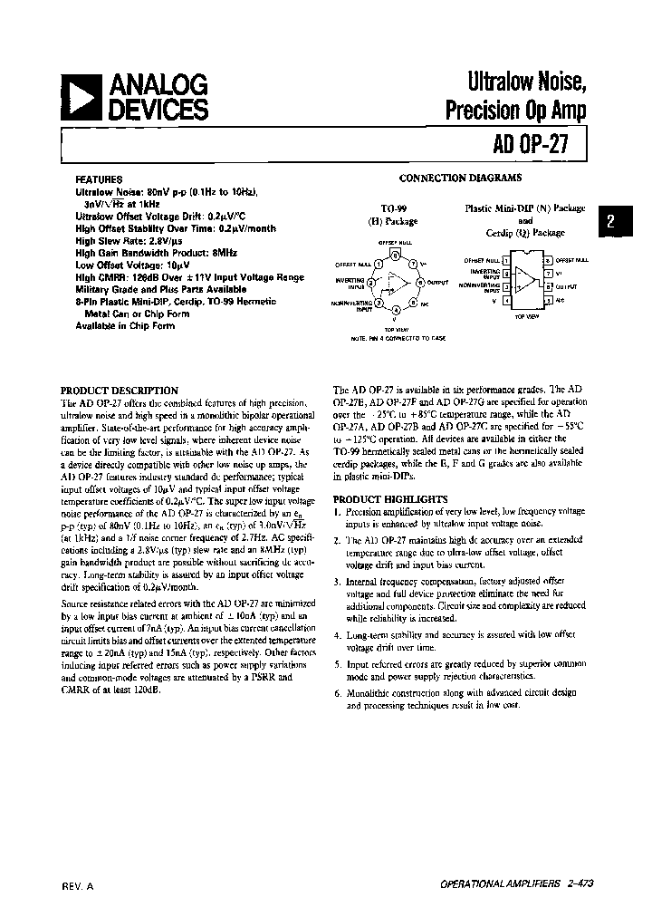 ADOP-27GCHIPS_3804545.PDF Datasheet