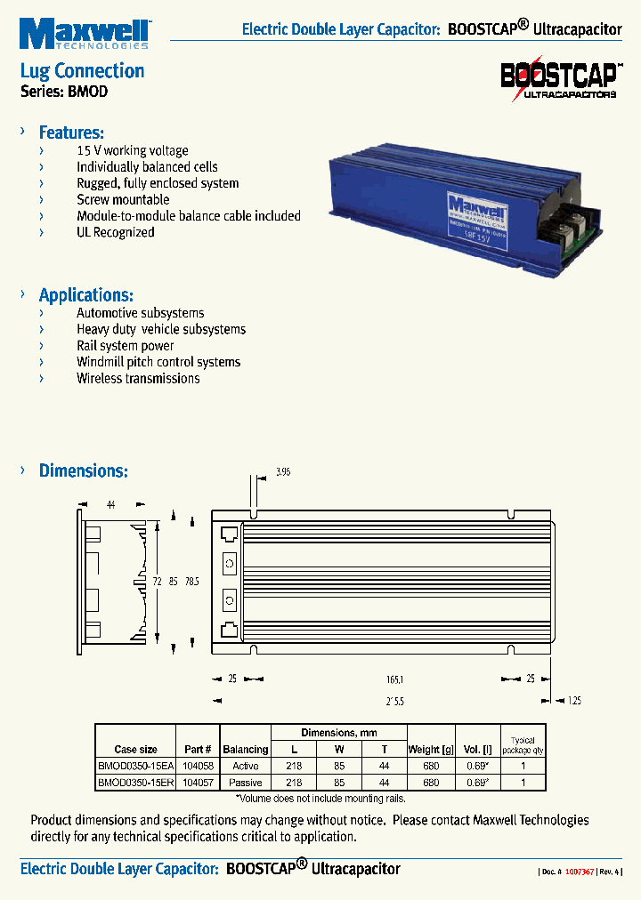 BMOD0350-15ER_3809140.PDF Datasheet