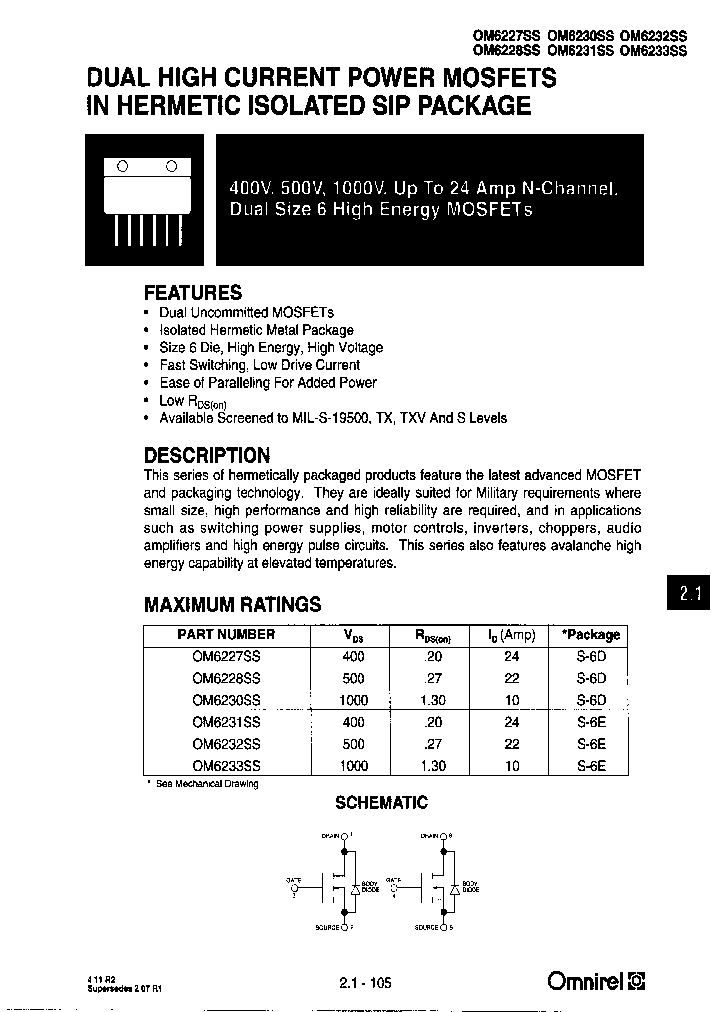OM6233SST_3812852.PDF Datasheet