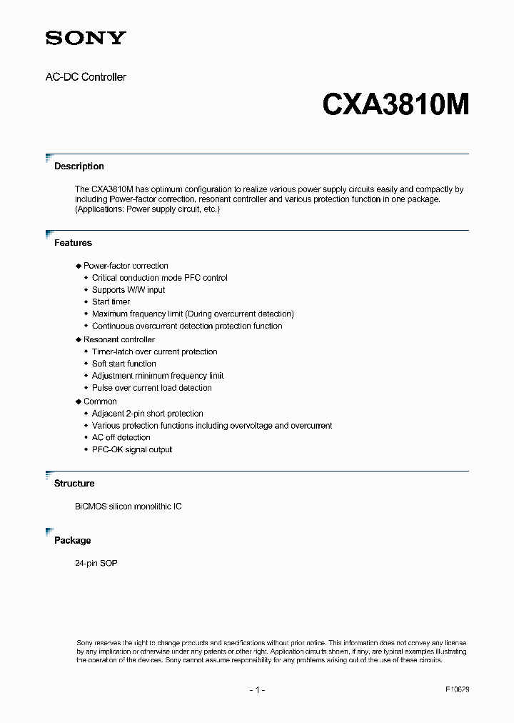 CXA3810M_3812561.PDF Datasheet