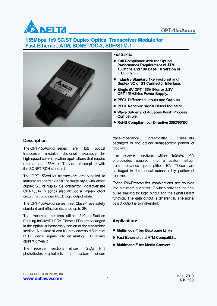 OPT-155A2H1_3814602.PDF Datasheet