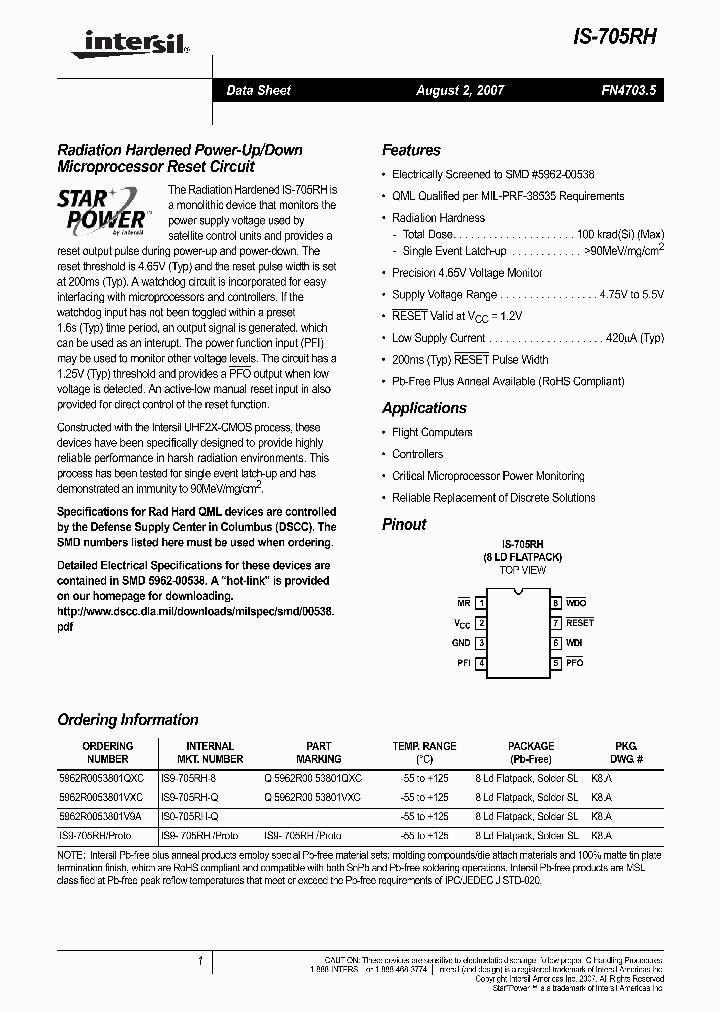 IS9-705RHPROTO_3815937.PDF Datasheet