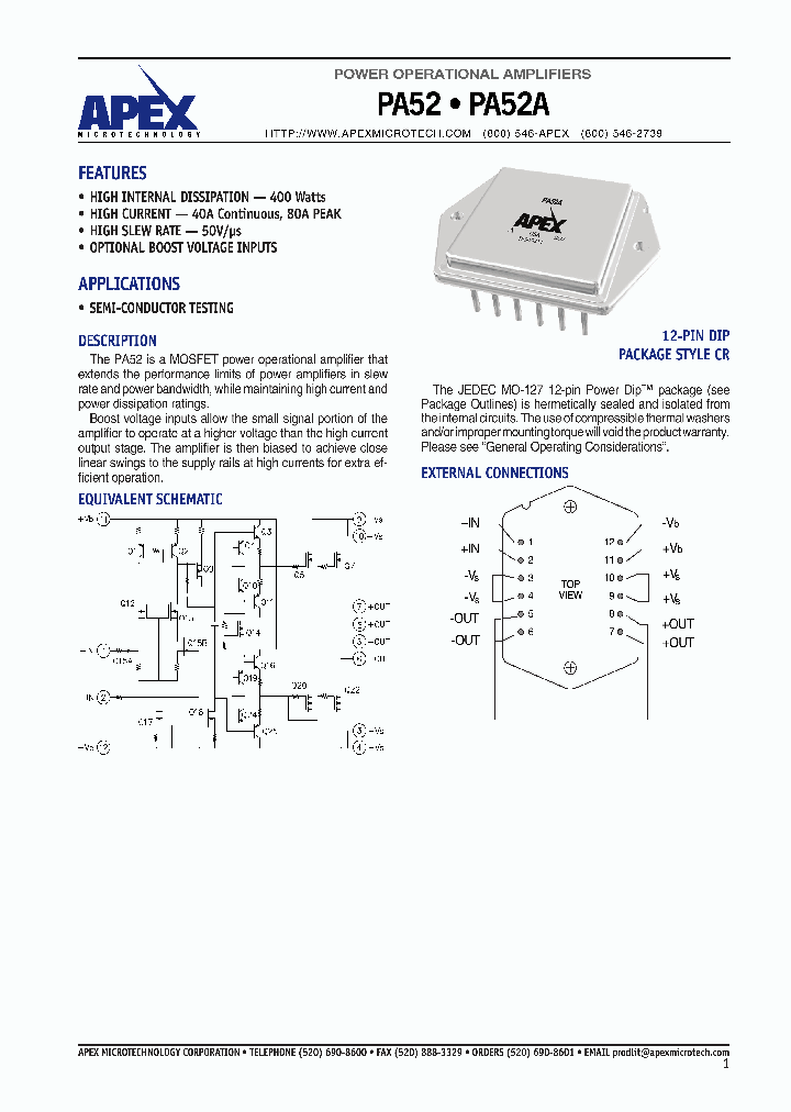 PA52_3816352.PDF Datasheet