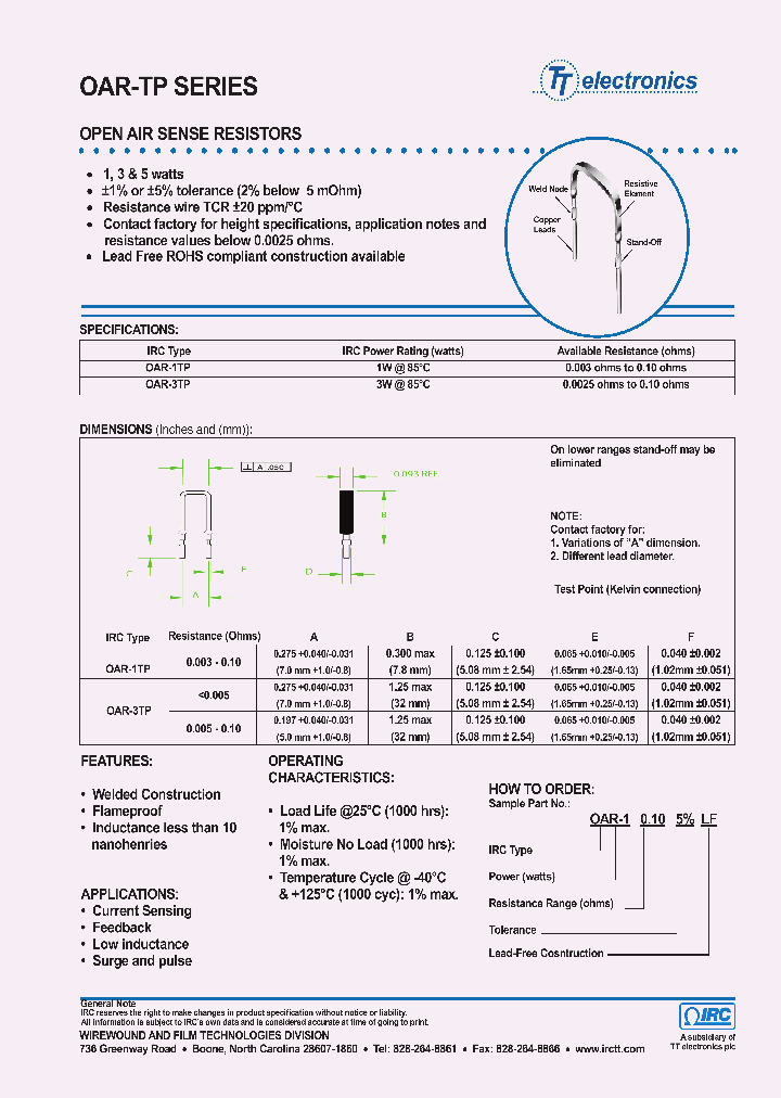 OAR-1TP_3816394.PDF Datasheet