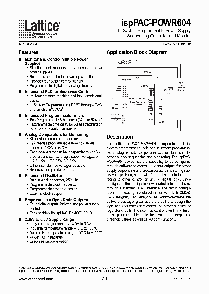 ISPPAC-POWR604-01T44I_3819001.PDF Datasheet