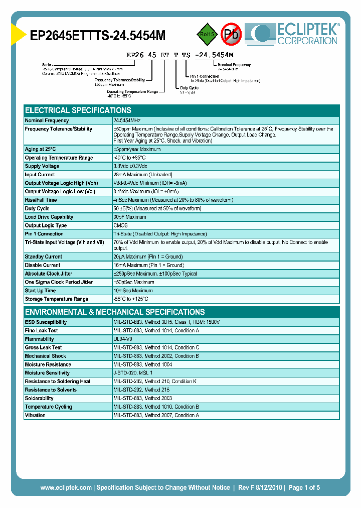 EP2645ETTTS-245454M_3819101.PDF Datasheet