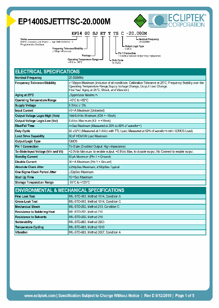 EP1400SJETTTSC-20000M_3819569.PDF Datasheet