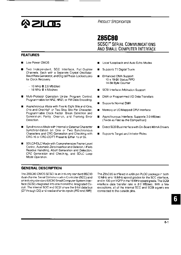 Z85C8010VSC_3819927.PDF Datasheet