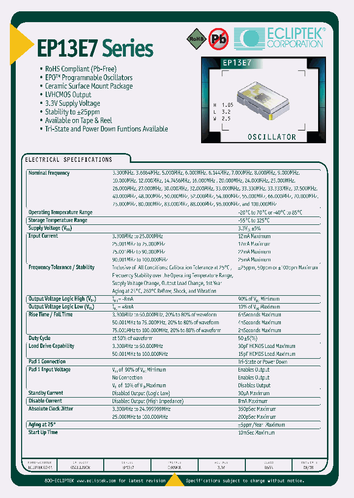 EP13E7C2H-3300M_3821204.PDF Datasheet