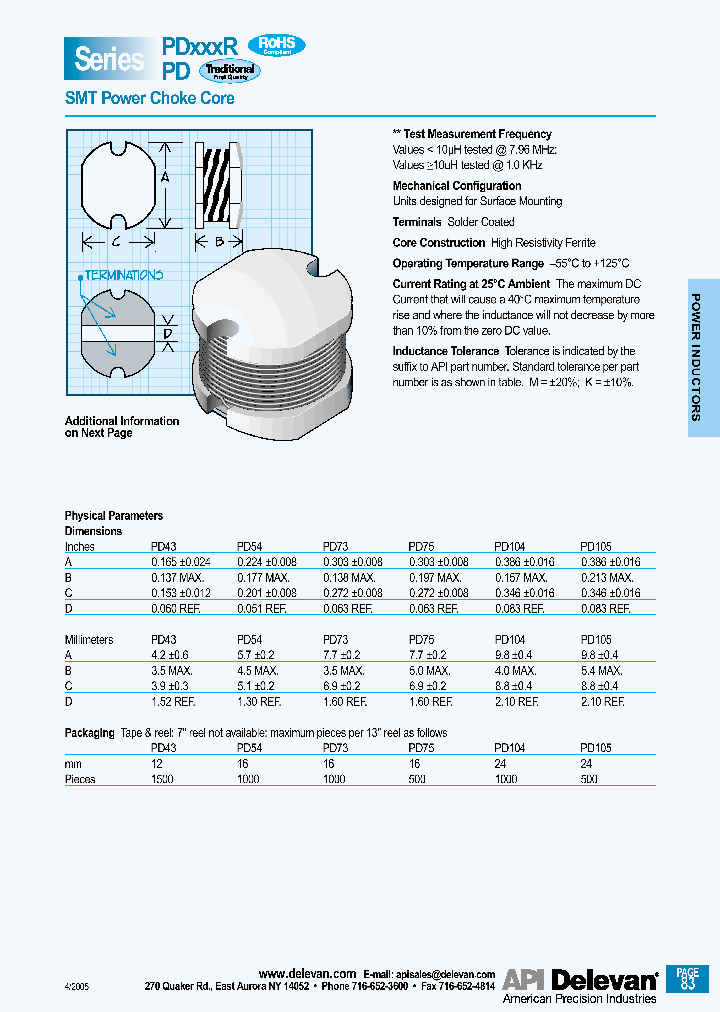 PD105-334K_3822212.PDF Datasheet
