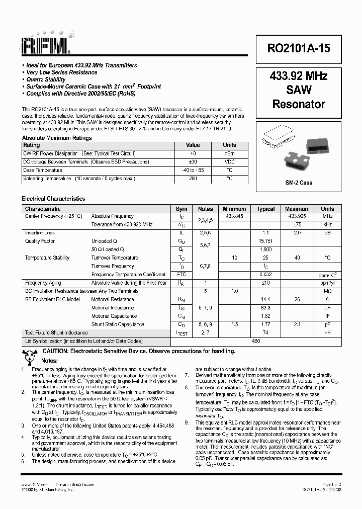 RO2101A-15_3824836.PDF Datasheet