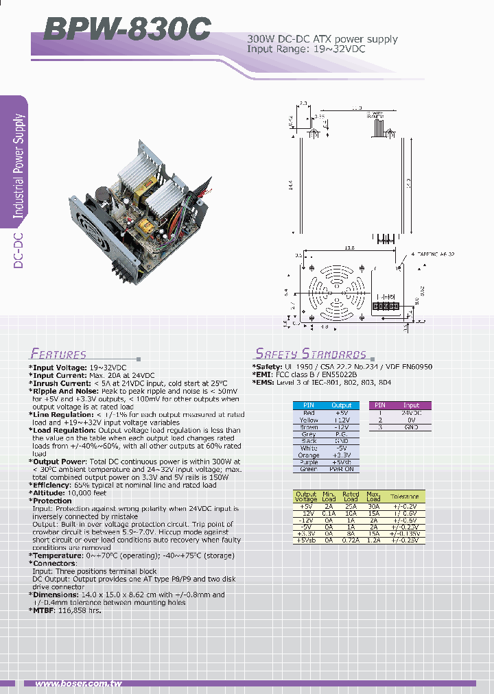 BPW-830C_4050255.PDF Datasheet