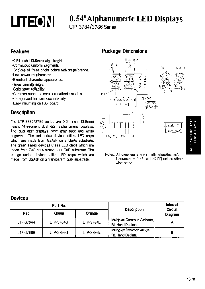 LTP-3784R_3824614.PDF Datasheet