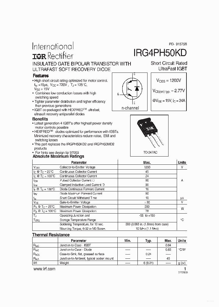 G4PH50KD_4059141.PDF Datasheet