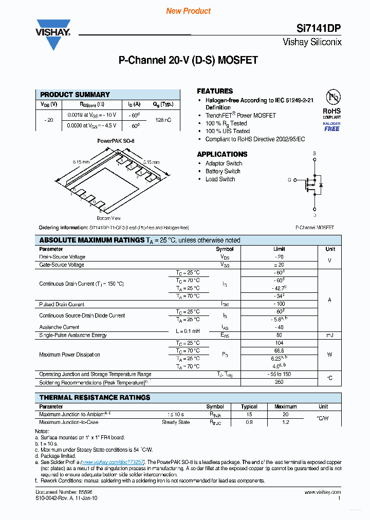SI7141DP_4071894.PDF Datasheet