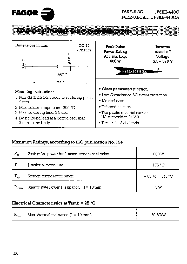 P6KE68CAAMP_3829692.PDF Datasheet